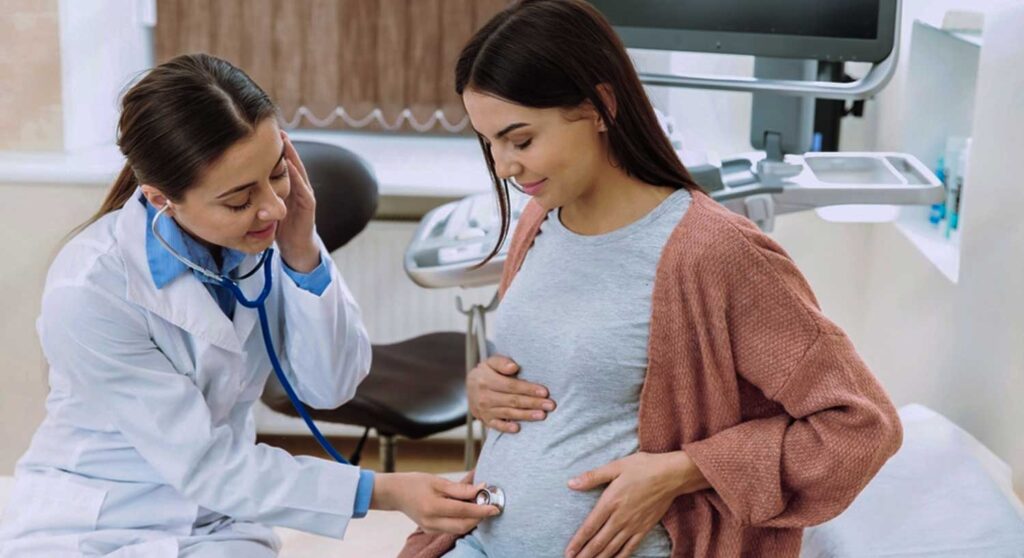 Which scan is done during pregnancy?